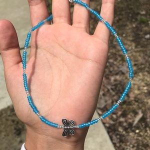Blue Butterfly Necklace 🦋